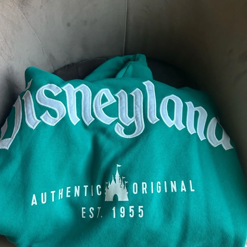 Disneyland Teal Sweatshirt - Picture 1 of 3